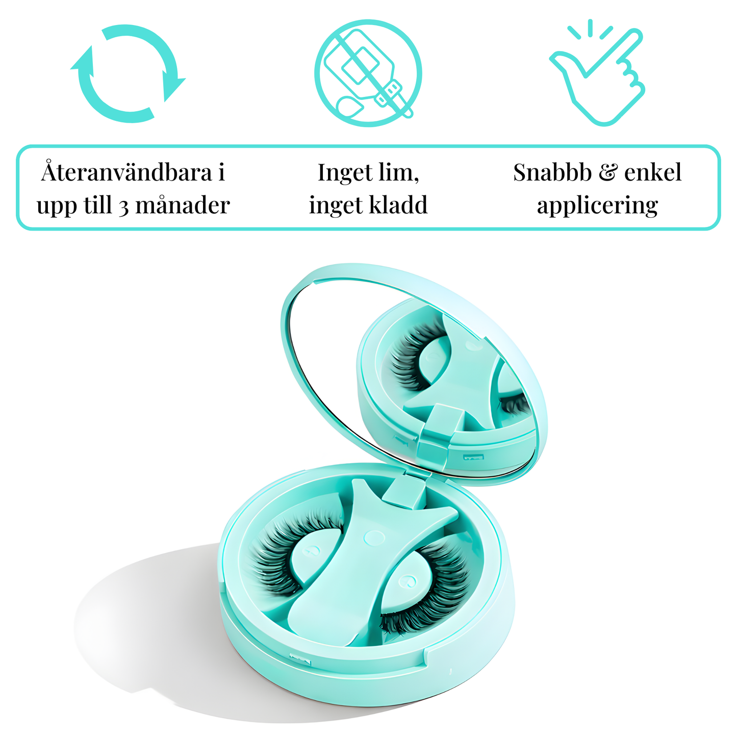 QuickLash™ – Magnetiska Lösögonfransar för Perfekt Volym på Sekunder