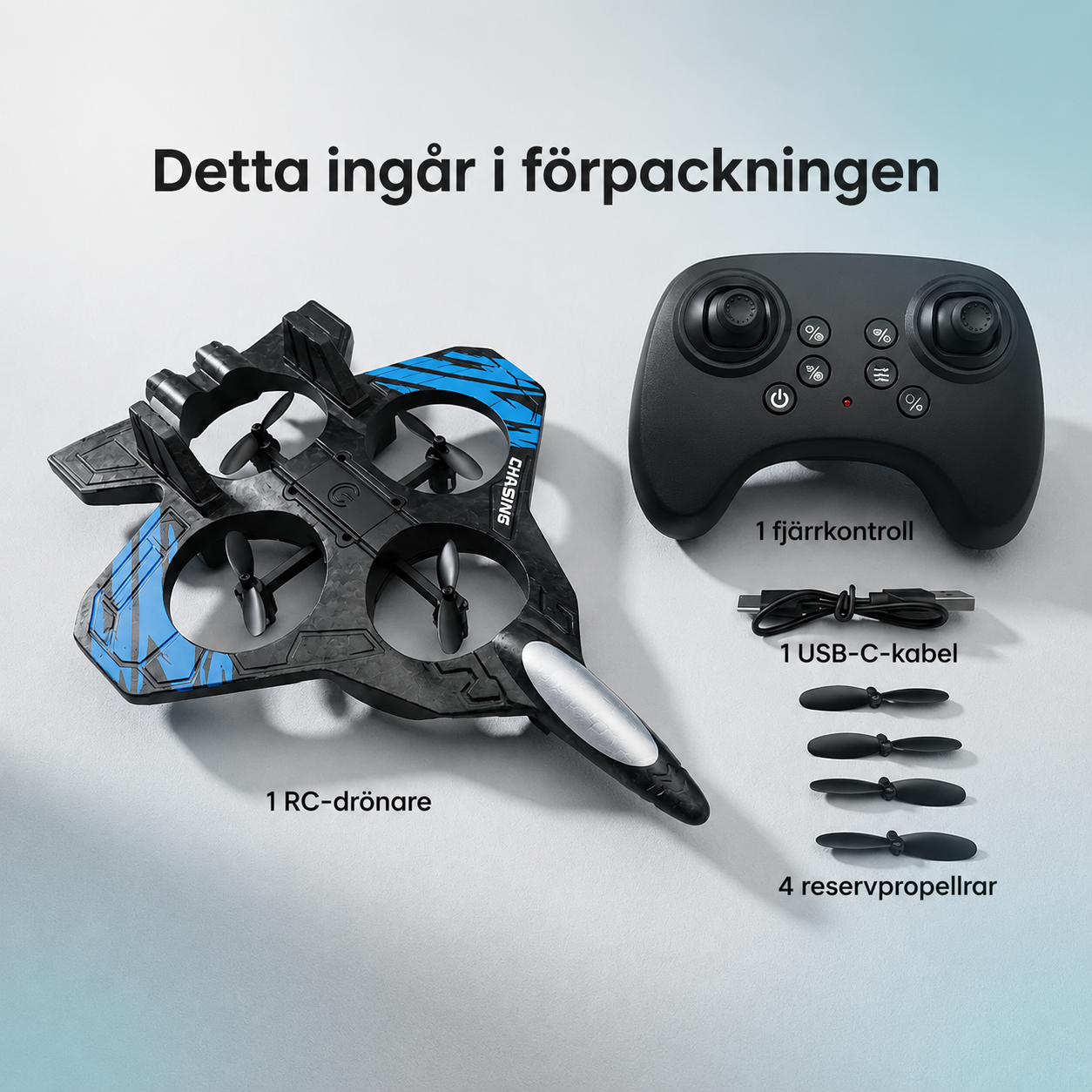 AeroGlow™ – Futuristisk RC-Drönare med LED-Ljus