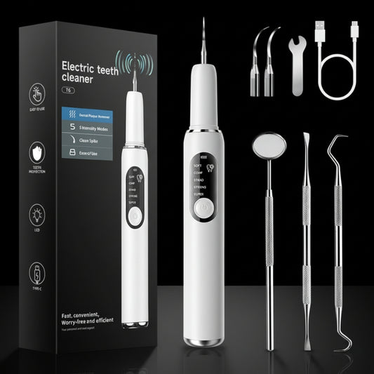 Dentify™ – Elektrisk Tandstensborttagare för Renare & Friskare Tänder Hemma