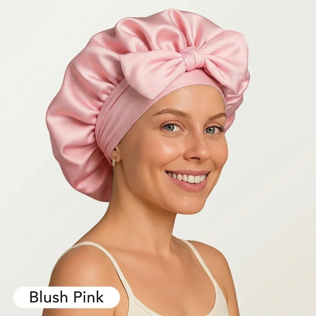 HairGuard™ – Sovmössa som Skyddar Håret & Minskar Friss