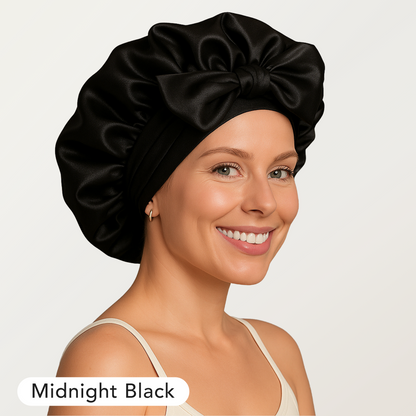 HairGuard™ – Sovmössa som Skyddar Håret & Minskar Friss