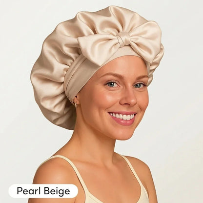 HairGuard™ – Sovmössa som Skyddar Håret & Minskar Friss