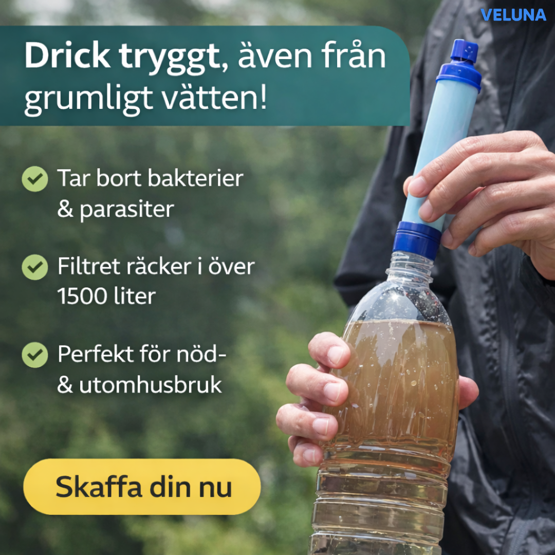 PureFlow™ Portabelt Vattenfilter - Drick rent vatten — var du än är