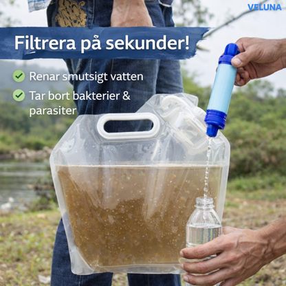 PureFlow™ Portabelt Vattenfilter - Drick rent vatten — var du än är