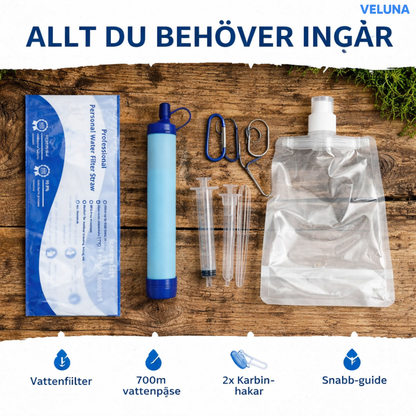 PureFlow™ Portabelt Vattenfilter - Drick rent vatten — var du än är