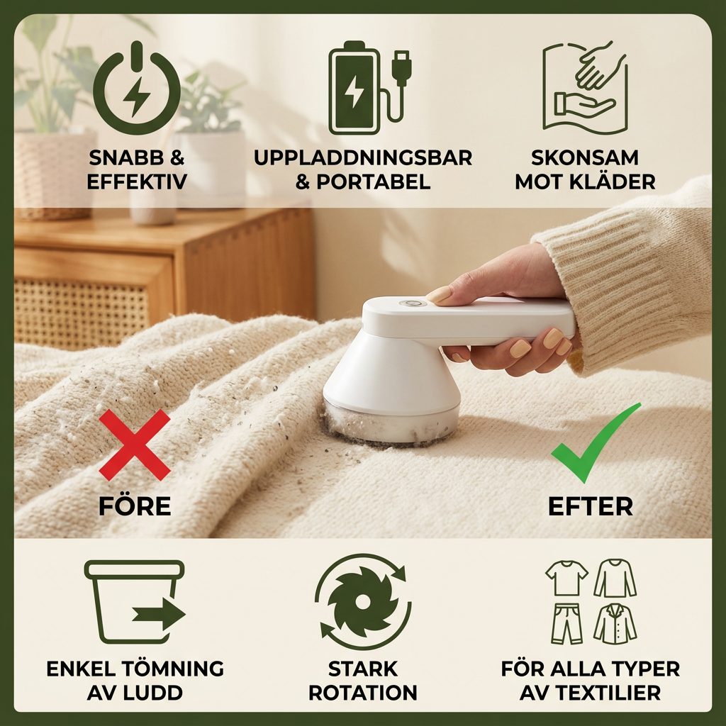 LintPro™ – Perfekt vård för dina kläder