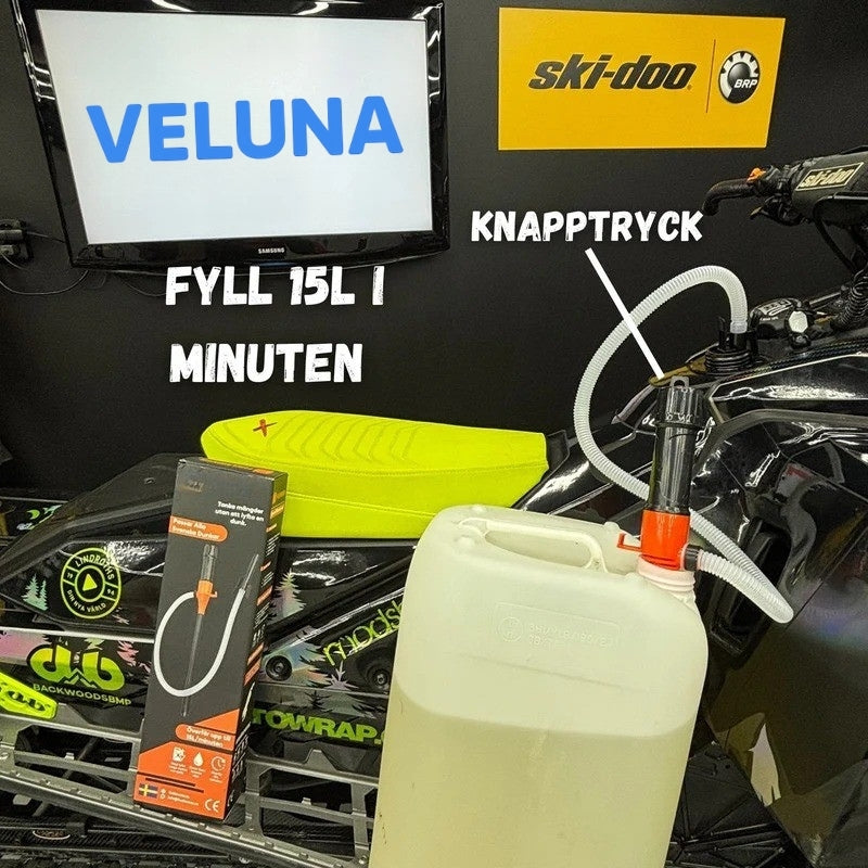 EasyFuel™ – Överför Bränsle Enkelt & Spillfritt på Sekunder