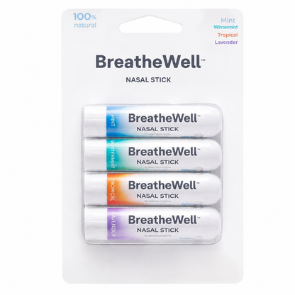 BreatheWell™ – Naturlig Lindring för Täppt Näsa