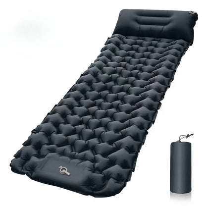 AirLounge™ – Uppblåsbar Solmadrass utan Pump för Strand, Resor & Avkoppling