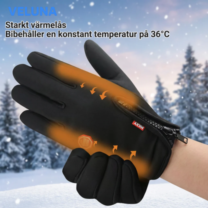 VinterVärme™ Vinterhandskar — Vattentäta med pekskärm & mjukt fleecefoder