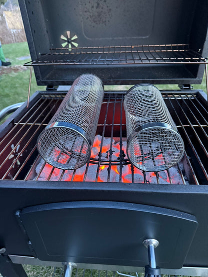 GrillMaster™ – BBQ-Korg för Perfekt Grillning utan Spill