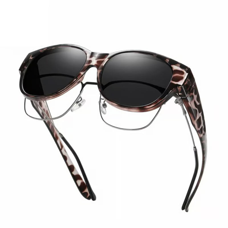 ShadeFit™ – Cat-Eye Solglasögon i Oversize med Polariserade Glas & UV400-Skydd