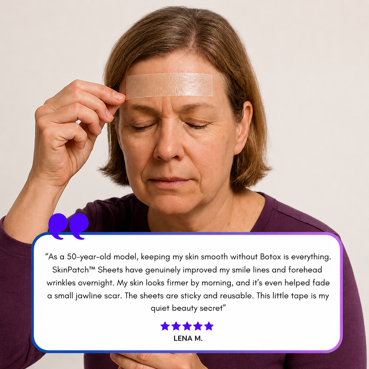 SkinPatch™ – Silikonplåster för Rynkor & Ärr