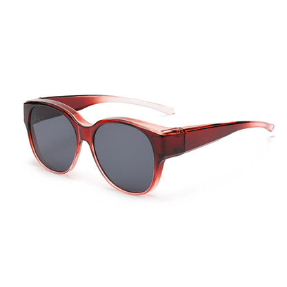 ShadeFit™ – Cat-Eye Solglasögon i Oversize med Polariserade Glas & UV400-Skydd