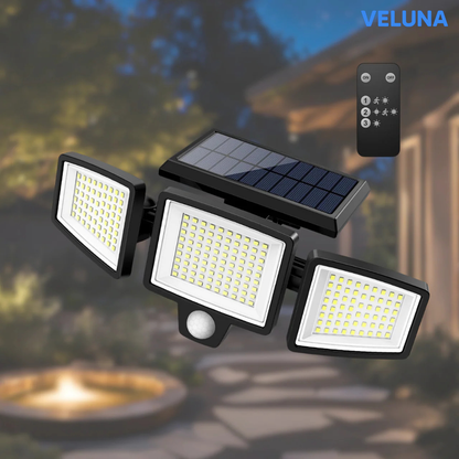 Veluna SolarGlow™ Rörelsestyrd Solcellslampa