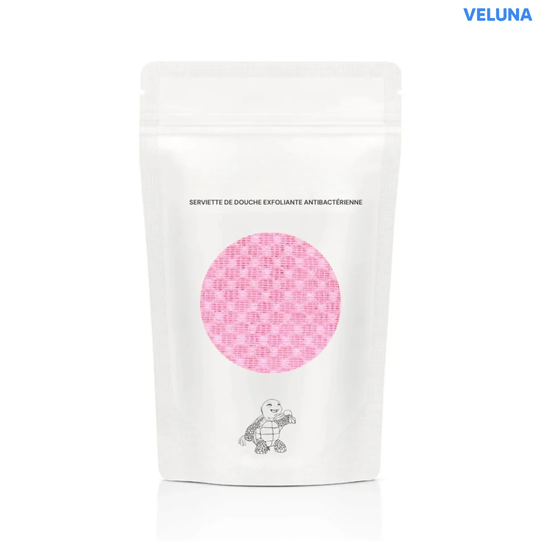 ExfoClean™ Exfolierande Duschhandduk – Djup rengöring & silkeslen hud