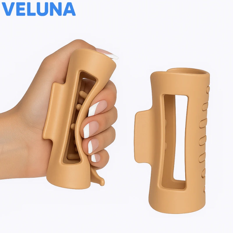 SoftHold™ – Mjuk Hårklämma som Sitter Bekvämt Hela Dagen