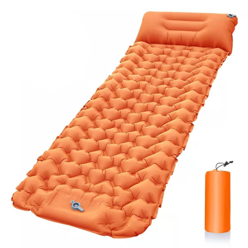 AirLounge™ – Uppblåsbar Solmadrass utan Pump för Strand, Resor & Avkoppling