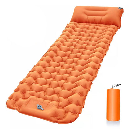 AirLounge™ – Uppblåsbar Solmadrass utan Pump för Strand, Resor & Avkoppling