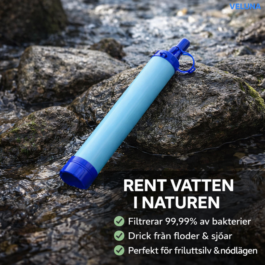 PureFlow™ Portabelt Vattenfilter - Drick rent vatten — var du än är