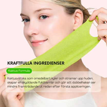 SkinLift™ – Intensiv Halsmask för Fastare Hud & V-Line Effekt