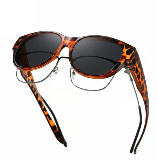 ShadeFit™ – Cat-Eye Solglasögon i Oversize med Polariserade Glas & UV400-Skydd