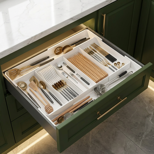 EasyDrawer™ – Smart utdragbar besticklåda för ett organiserat kök