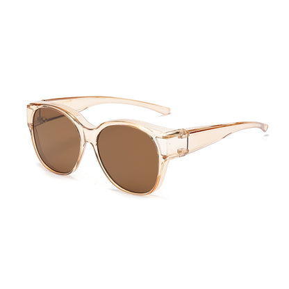 ShadeFit™ – Cat-Eye Solglasögon i Oversize med Polariserade Glas & UV400-Skydd