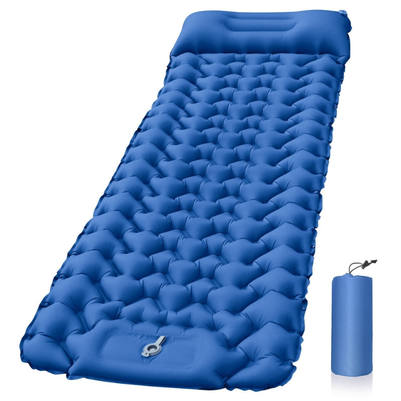AirLounge™ – Uppblåsbar Solmadrass utan Pump för Strand, Resor & Avkoppling