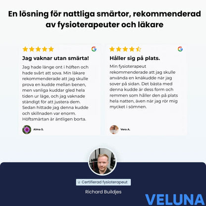 ErgoAlign™ – Ortopedisk Kudde för Rätt Kroppsställning & Smärtfri Sömn