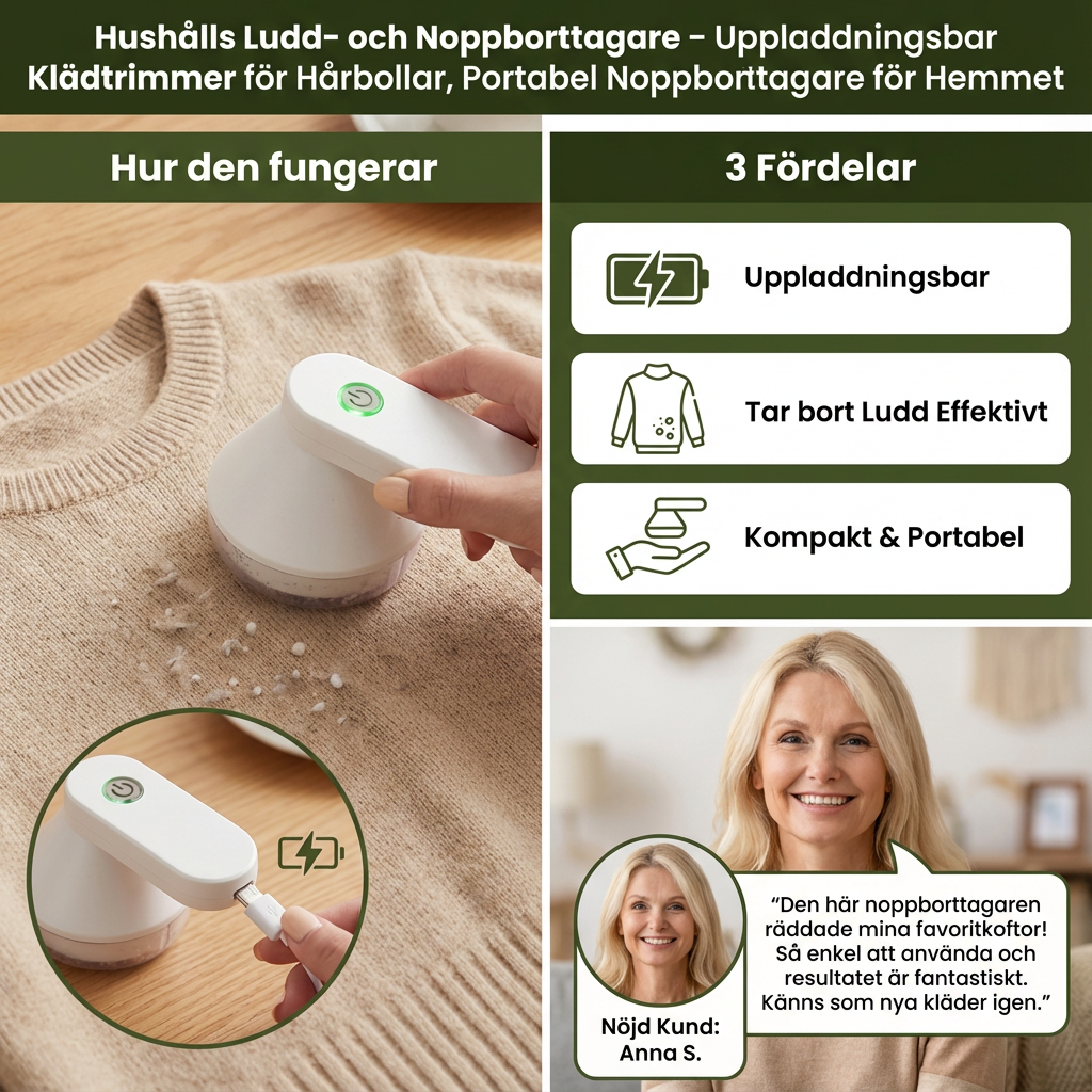 LintPro™ – Perfekt vård för dina kläder