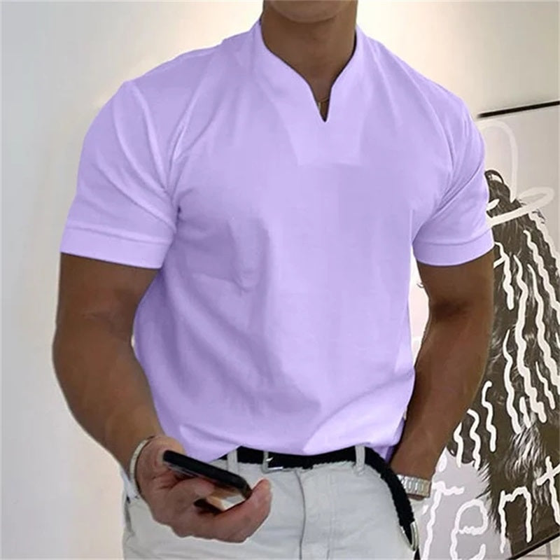 Alexander™ – Stilren T-shirt med Perfekt Passform & Maskulin Siluett