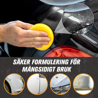 ScratchFix™ – Reparationspasta för Bilrepor & Lackskador + GRATIS Appliceringssvamp & 1 Dubbelsidig mikrofiberduk