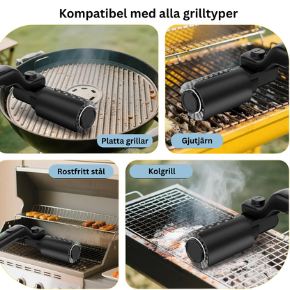 GrillRen™ | Elektrisk grillborste för snabb rengöring