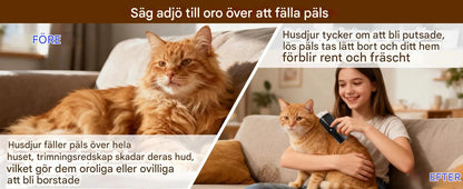 FurFree™ – Hundborste som Effektivt Tar Bort Lös Päls & Minskar Fällning