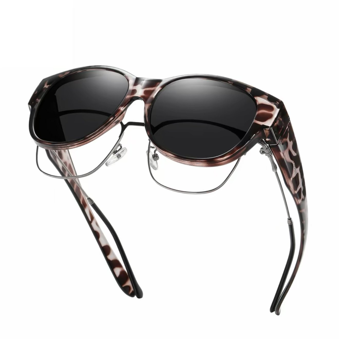 ShadeFit™ – Cat-Eye Solglasögon i Oversize med Polariserade Glas & UV400-Skydd