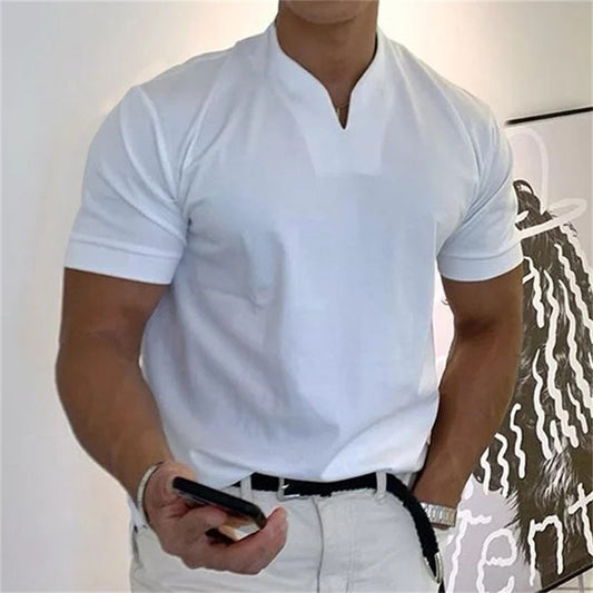 Alexander™ – Stilren T-shirt med Perfekt Passform & Maskulin Siluett