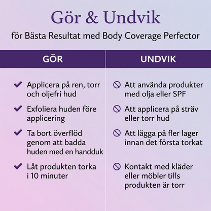 VelvetSkin™ – Body Makeup för Perfekt Hud på Sekunder
