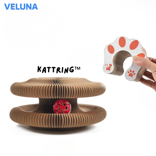 KattRing™ – Den interaktiva klös- och lekringen för nyfikna katter