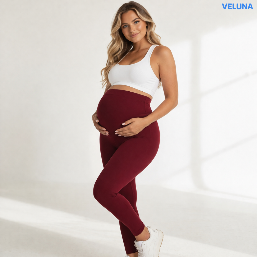 BellyFlow™ Gravidleggings - Känn dig stöttad, bekväm och fri – varje dag under graviditeten ✨