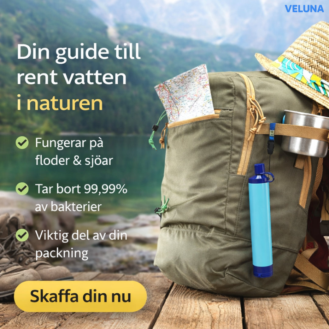 PureFlow™ Portabelt Vattenfilter - Drick rent vatten — var du än är