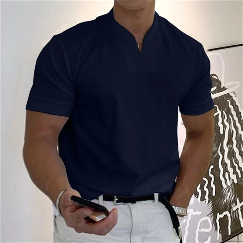 Alexander™ – Stilren T-shirt med Perfekt Passform & Maskulin Siluett
