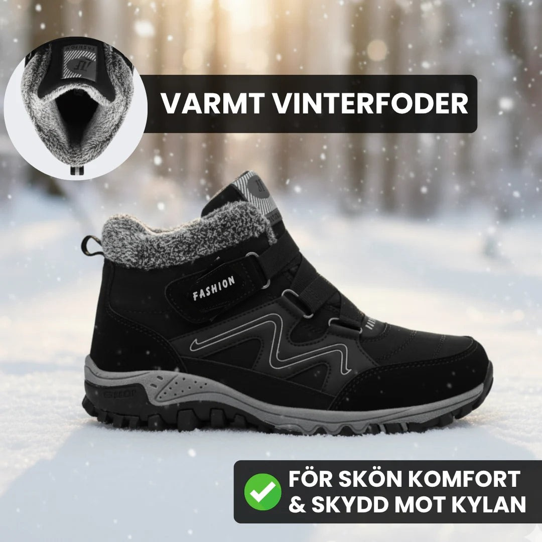 NordTrygg™ – Varmfodrade vinterskor för nordiskt klimat