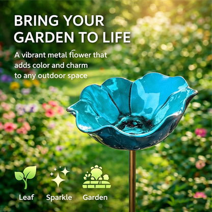 BirdLuxe™ – Premium Fågelmatare med Handgjord Blomdesign