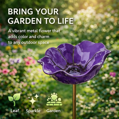 BirdLuxe™ – Premium Fågelmatare med Handgjord Blomdesign