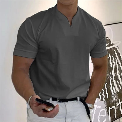 Alexander™ – Stilren T-shirt med Perfekt Passform & Maskulin Siluett