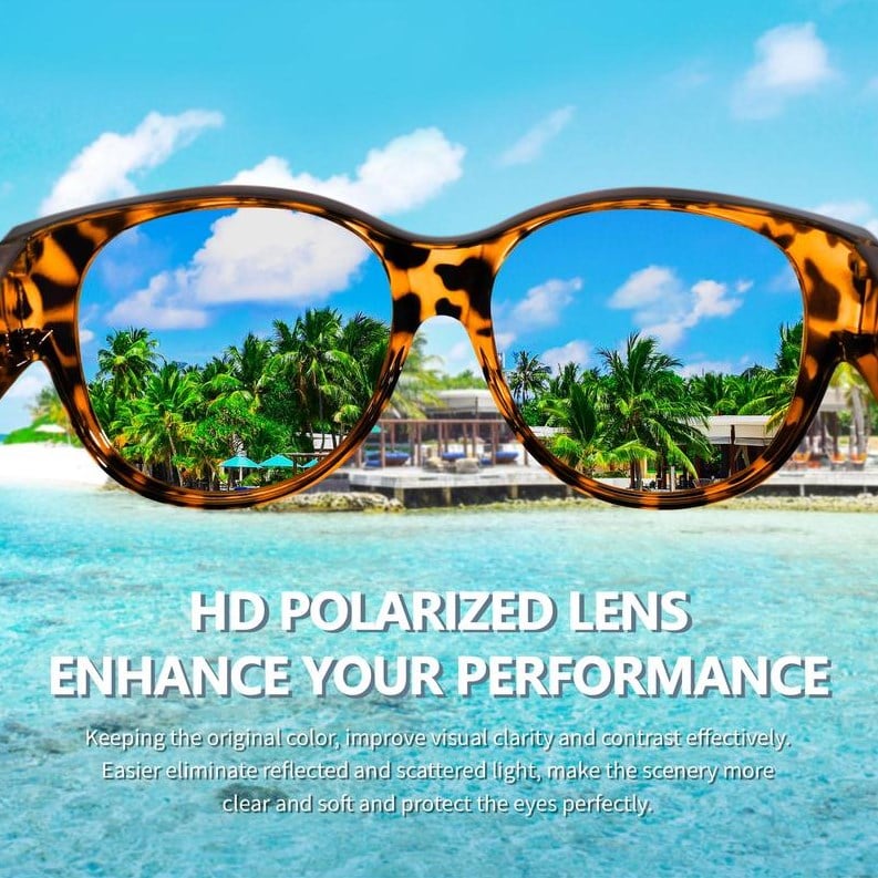 ShadeFit™ – Cat-Eye Solglasögon i Oversize med Polariserade Glas & UV400-Skydd