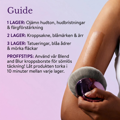 VelvetSkin™ – Body Makeup för Perfekt Hud på Sekunder