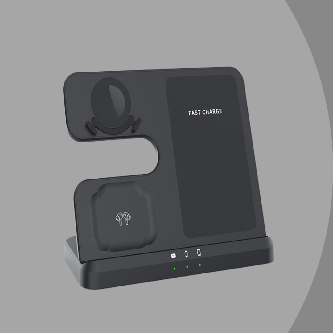 Android PowerNest™ — En laddare. Tre enheter. Inget kabelkaos.