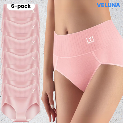 ComfortLift™ – 6-pack högmidjade trosor med magstöd